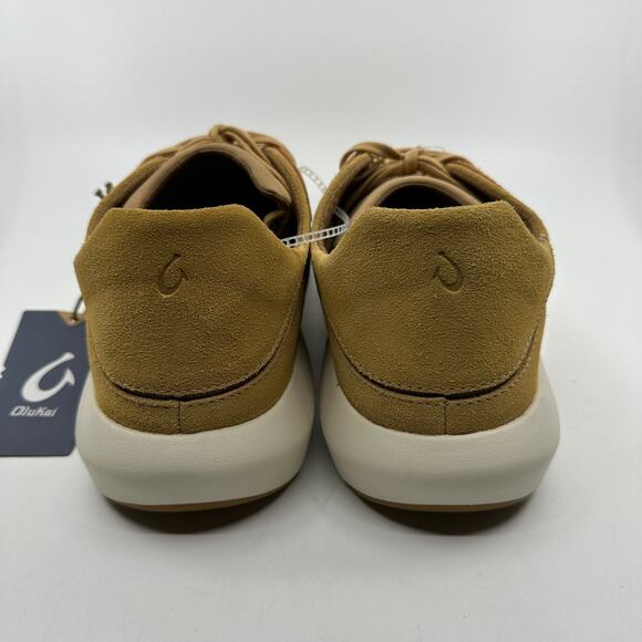 OluKai Koheo Sneaker, Men\'s 13 Suede Lace Up Casual Comfort Shoes Tan Footwear main image 4